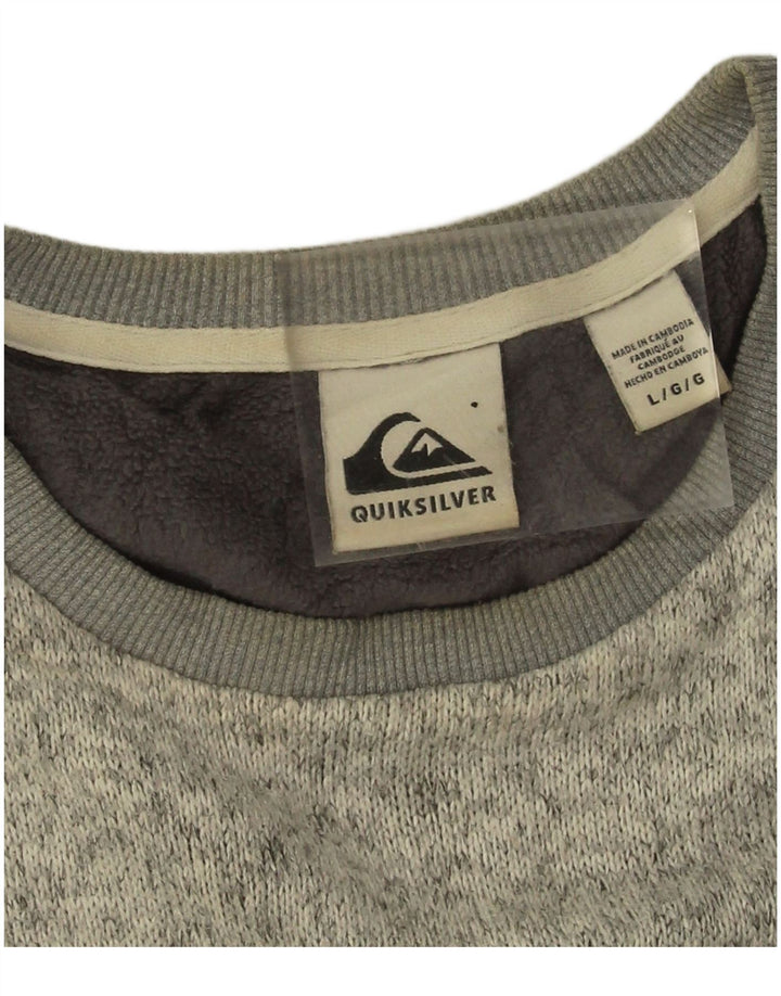 Quiksilver muška majica s velikim sivim pjegama od poliestera