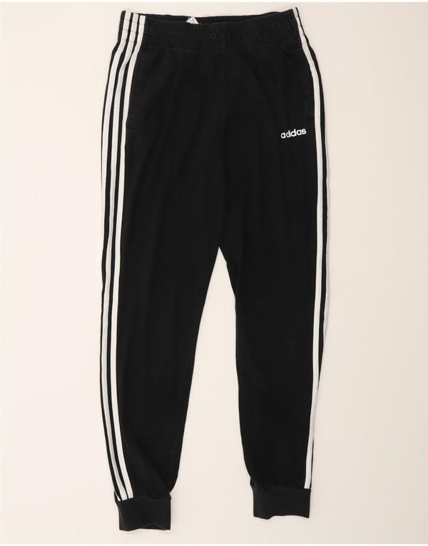ADIDAS Ženska trenirka Hlače Joggers UK 8/10 Mali crni pamuk