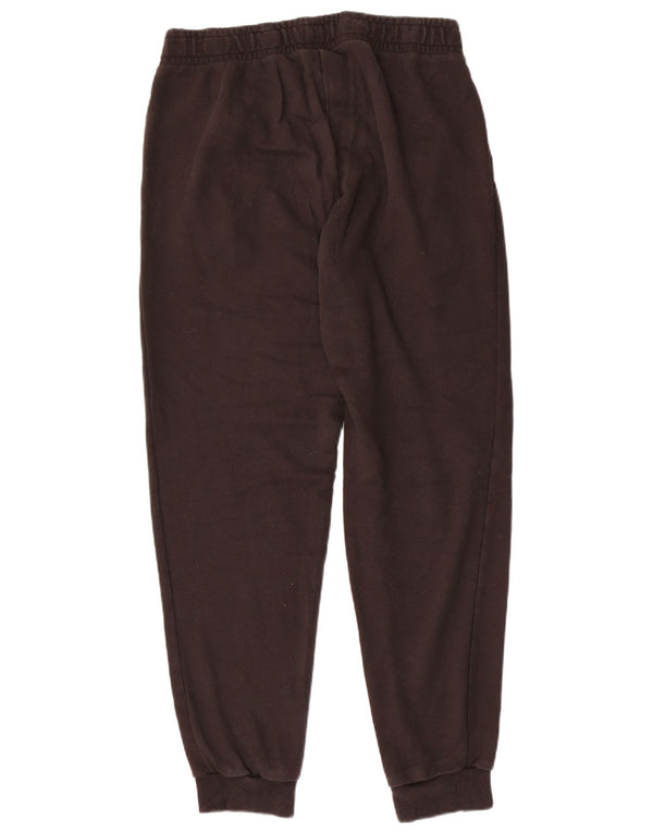 PUMA Womens Graphic Tracksuit Trousers Joggers UK 16 Large  Black Cotton