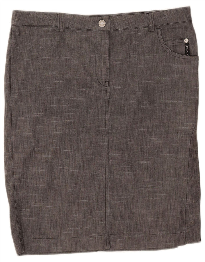 Armani ženska ravna suknja W32 velike sive fleke