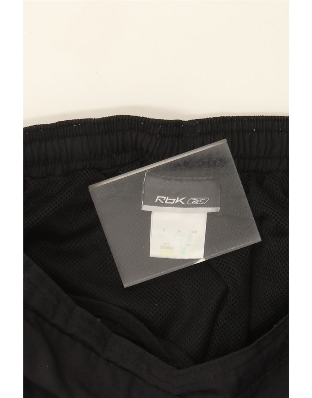 Reebok ženske hlače za trenirku UK 10 male crne poliesterske