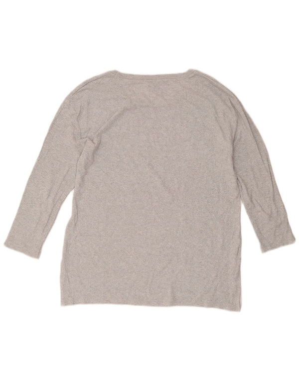 Ženska majica s 3/4 rukavima Massimo Dutti UK 16 velika siva