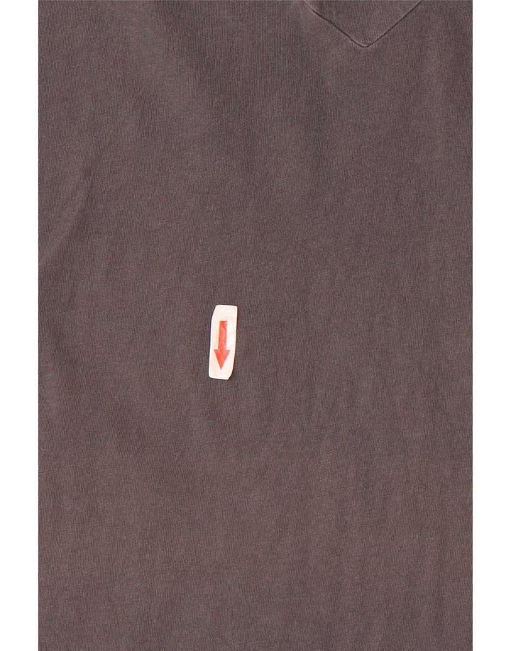 Levi's muška majica dugih rukava s grafikama, mala, siva pamučna