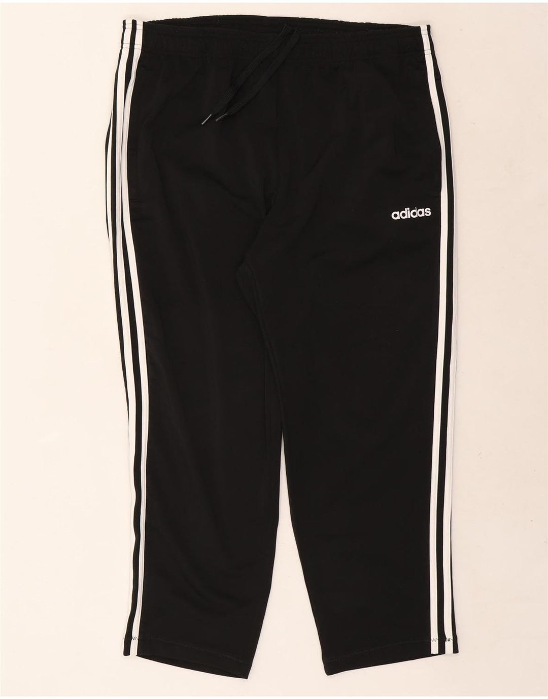 Adidas muške trenirke XL crne poliesterske hlače