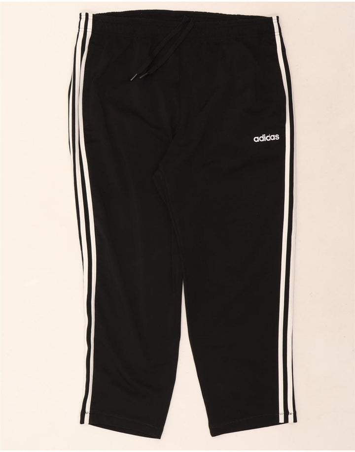 Adidas muške trenirke XL crne poliesterske hlače