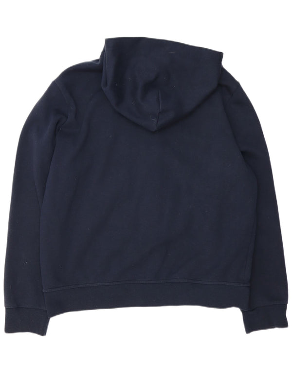 POLO RALPH LAUREN Muški pulover s kapuljačom s patentnim zatvaračem XL tamnoplavi pamuk