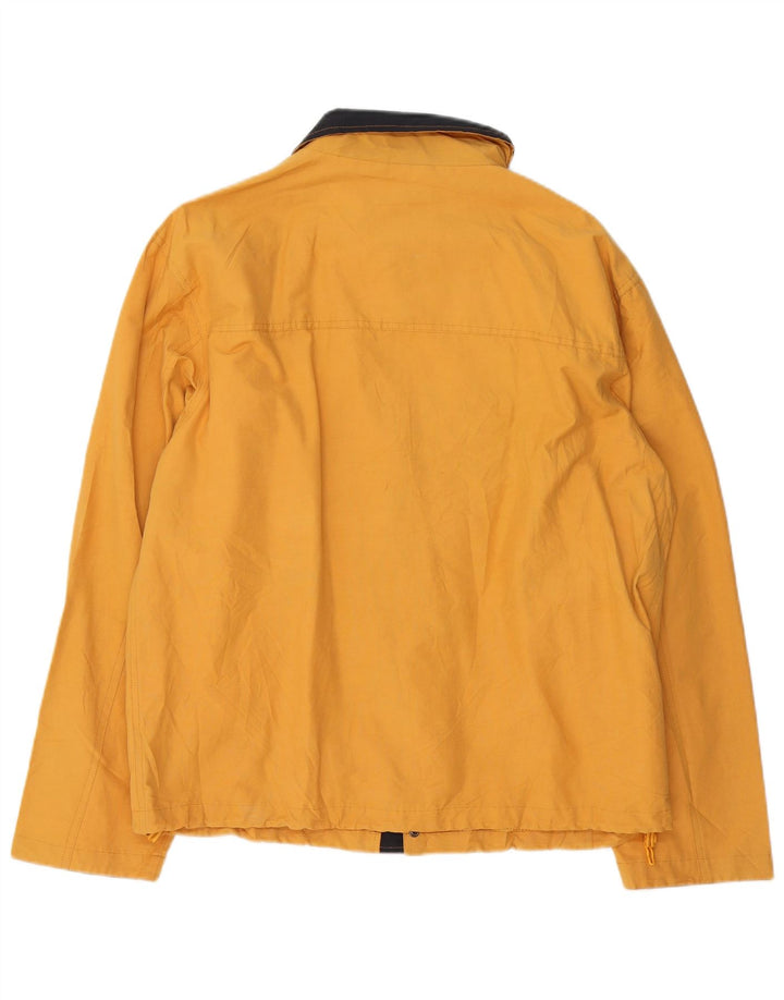 Vintage muška kišna jakna UK 42 XL žuti najlon