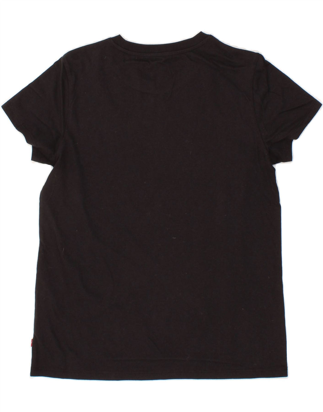 LEVI'S Mens Graphic T-Shirt Top Small Black Cotton Vintage Levi's and Second-Hand Levi's from Messina Hembry 