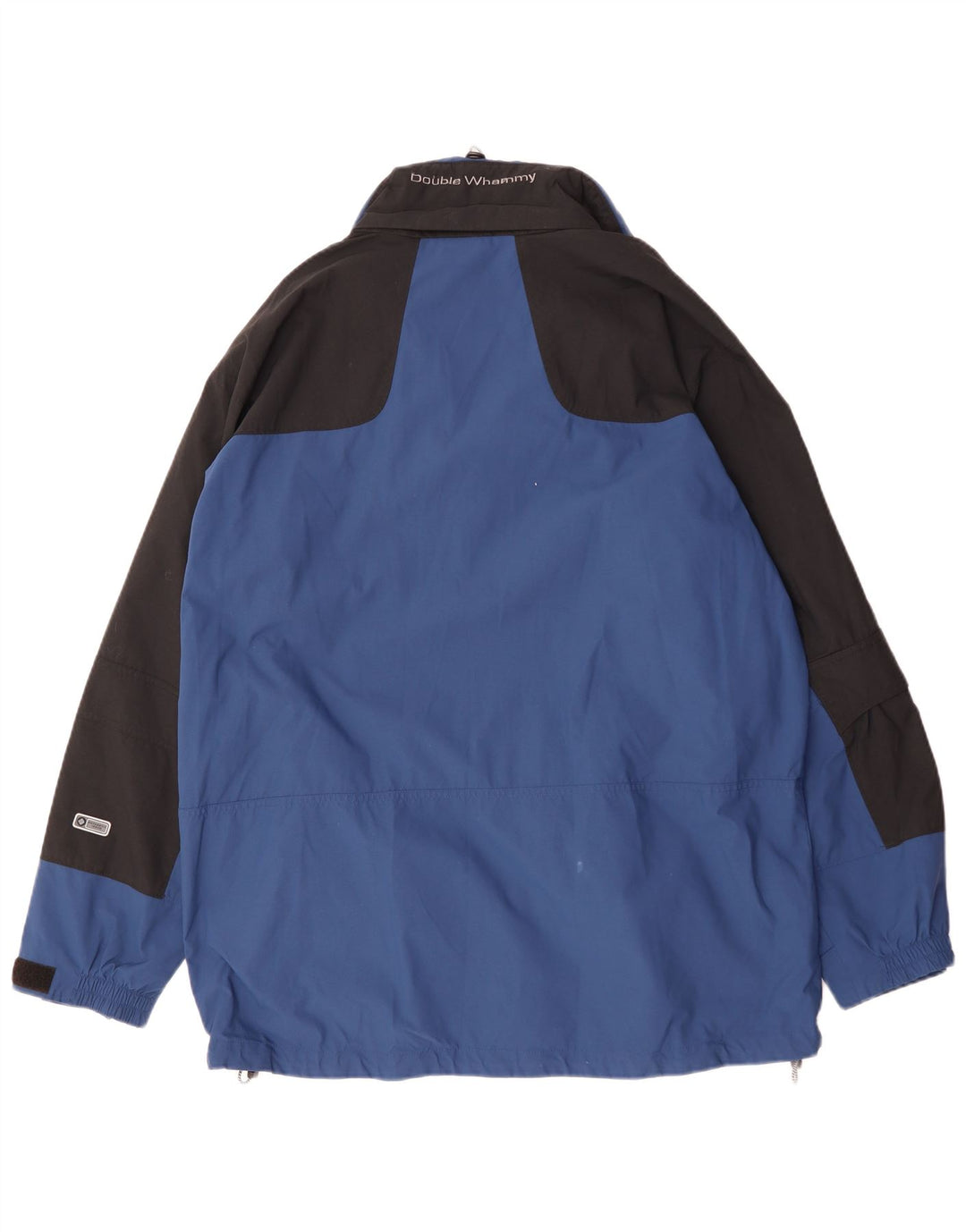 Columbia muška vjetrovka jakna UK 40 Large Blue Colourblock poliester