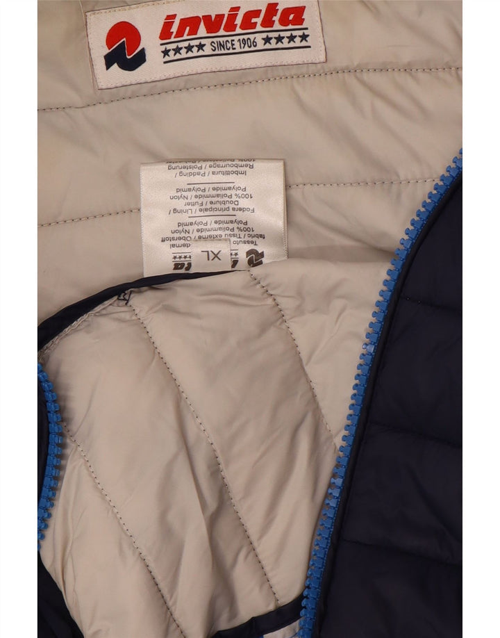 Invicta ženska podstavljena jakna UK 18 XL tamnoplavi poliamid