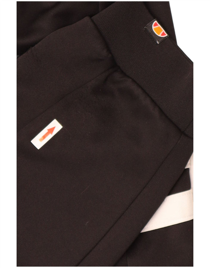 ELLESSE Muške trenirke Hlače Joggers Mali crni poliester u boji