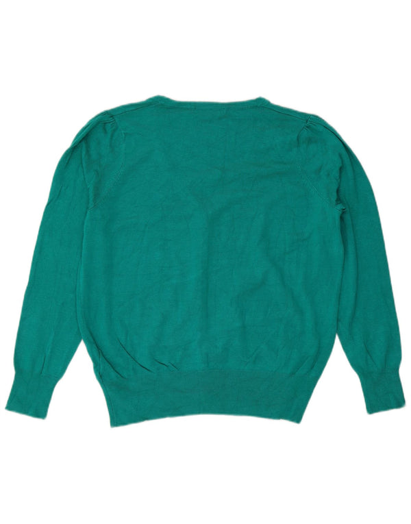 Marks & Spencer ženski kardigan pulover UK 18 XL zelena viskoza