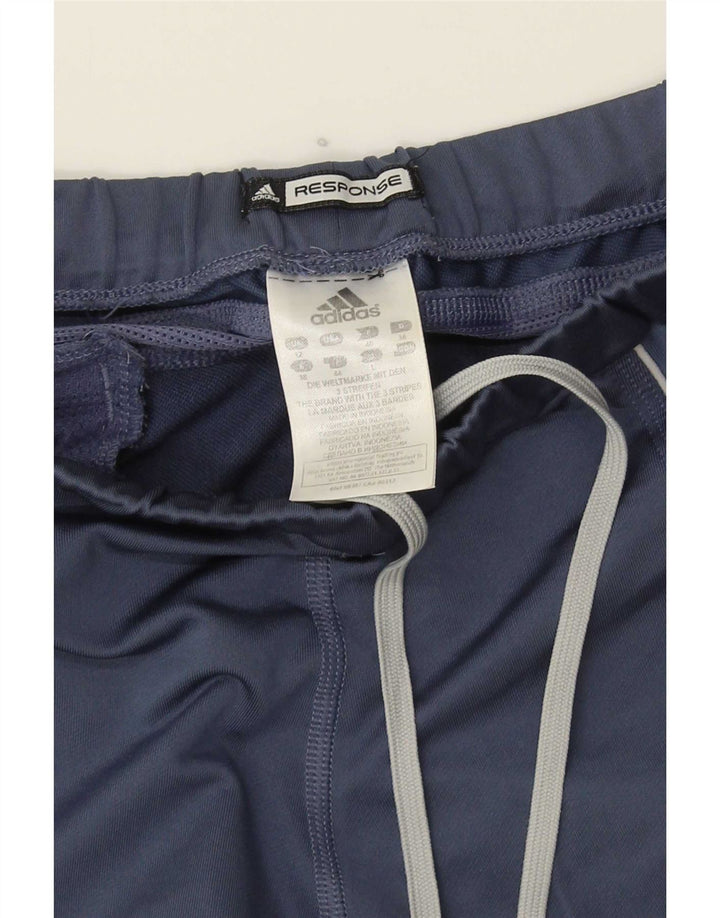 Adidas ženske Response Capri tajice UK 12 Medium tamnoplavi poliester