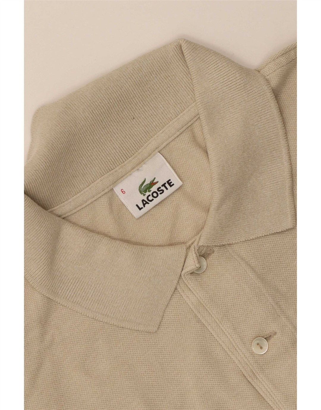 Lacoste muška polo majica veličina 6 XL bež