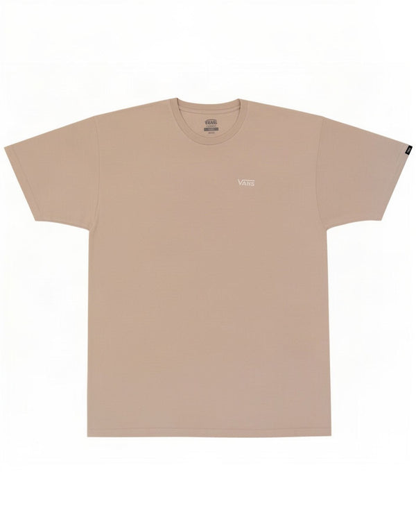 Vans Mens Classic Fit T-Shirt Top XL Beige Cotton