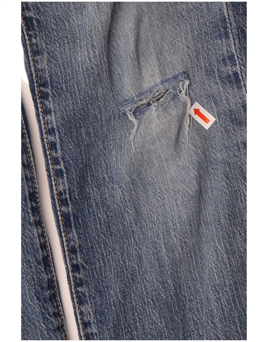 Levi's muške 511 uske traperice s oštećenjem W32 L32 plavi pamuk