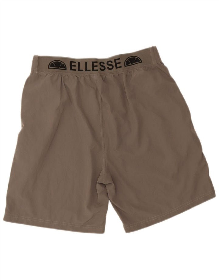 Ellesse muške kratke sportske hlače s grafičkim motivima, veliki sivi poliester