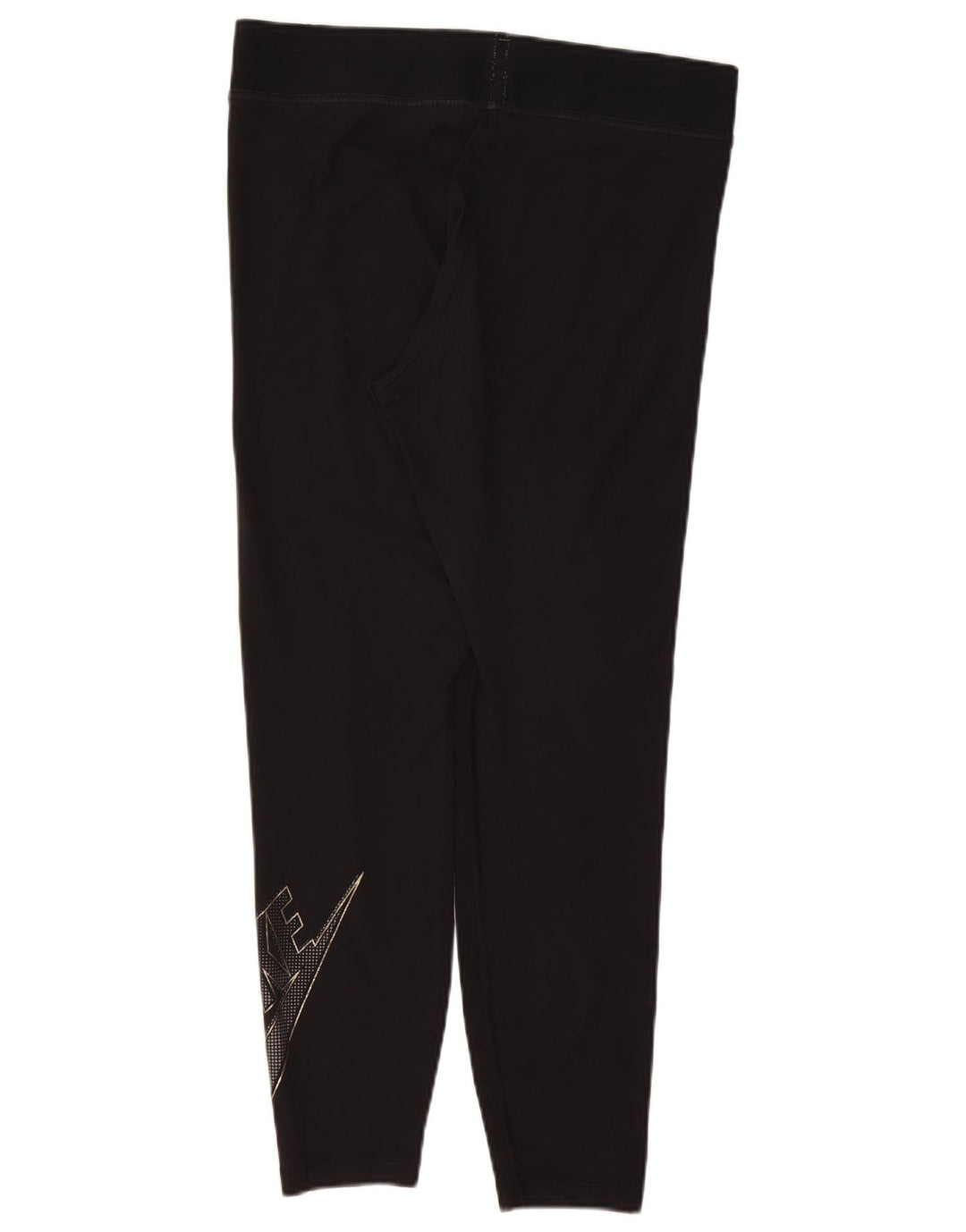 NIKE ženske grafičke tajice UK 18 XL crni pamuk