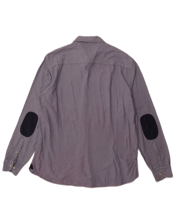 Massimo Dutti muška košulja 2XL plavi pamuk