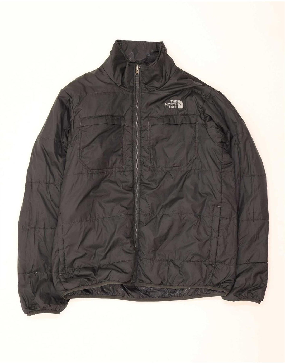 The North Face muška reverzibilna jakna UK 40 veliki crni najlon