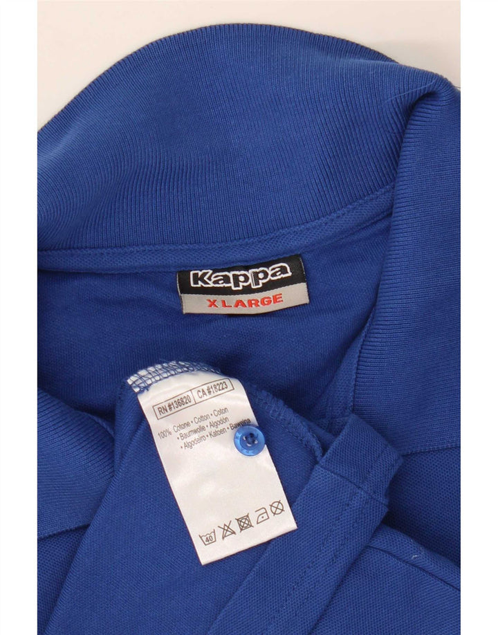 Kappa muška polo majica XL plavi pamuk
