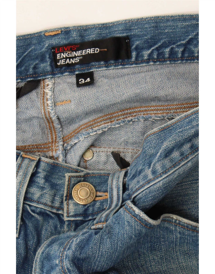 Levi's muške ravne traperice W34 L28 plave