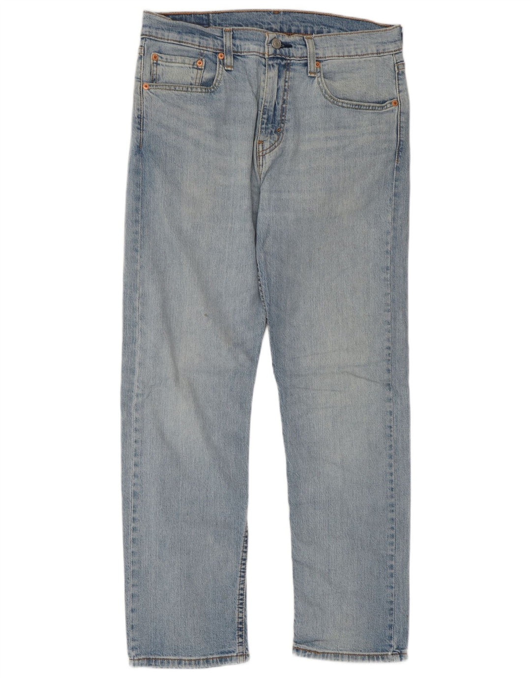 Levi's ženske 502 ravne traperice W32 L27 plavi pamuk