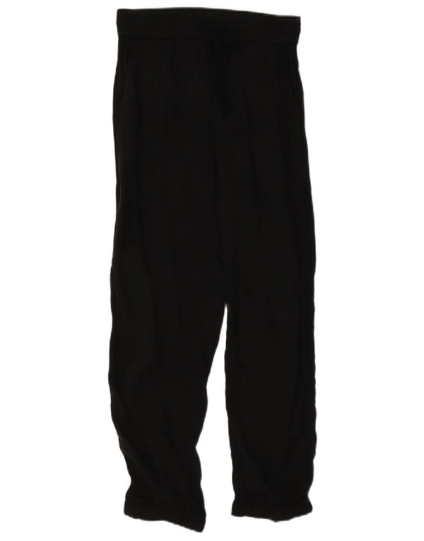 J. CREW Ženske joggers ležerne hlače US 00 2XS W22 L26 crni pamuk