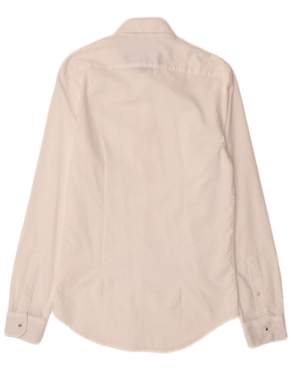 Zara muška uska košulja srednje bijele boje