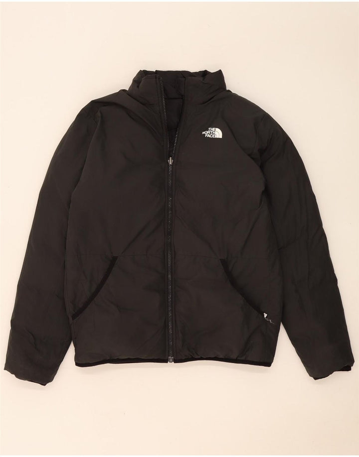 The North Face Boys dvostruka podstavljena jakna 14-15 godina XL crna poliester
