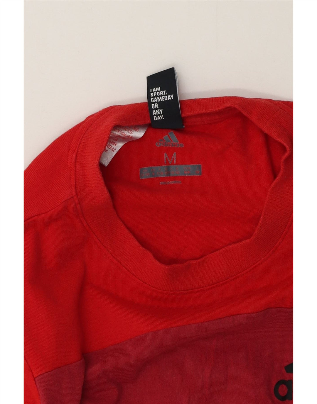 Adidas Boys Graphic T-Shirt Top 11-12 Years Medium Red