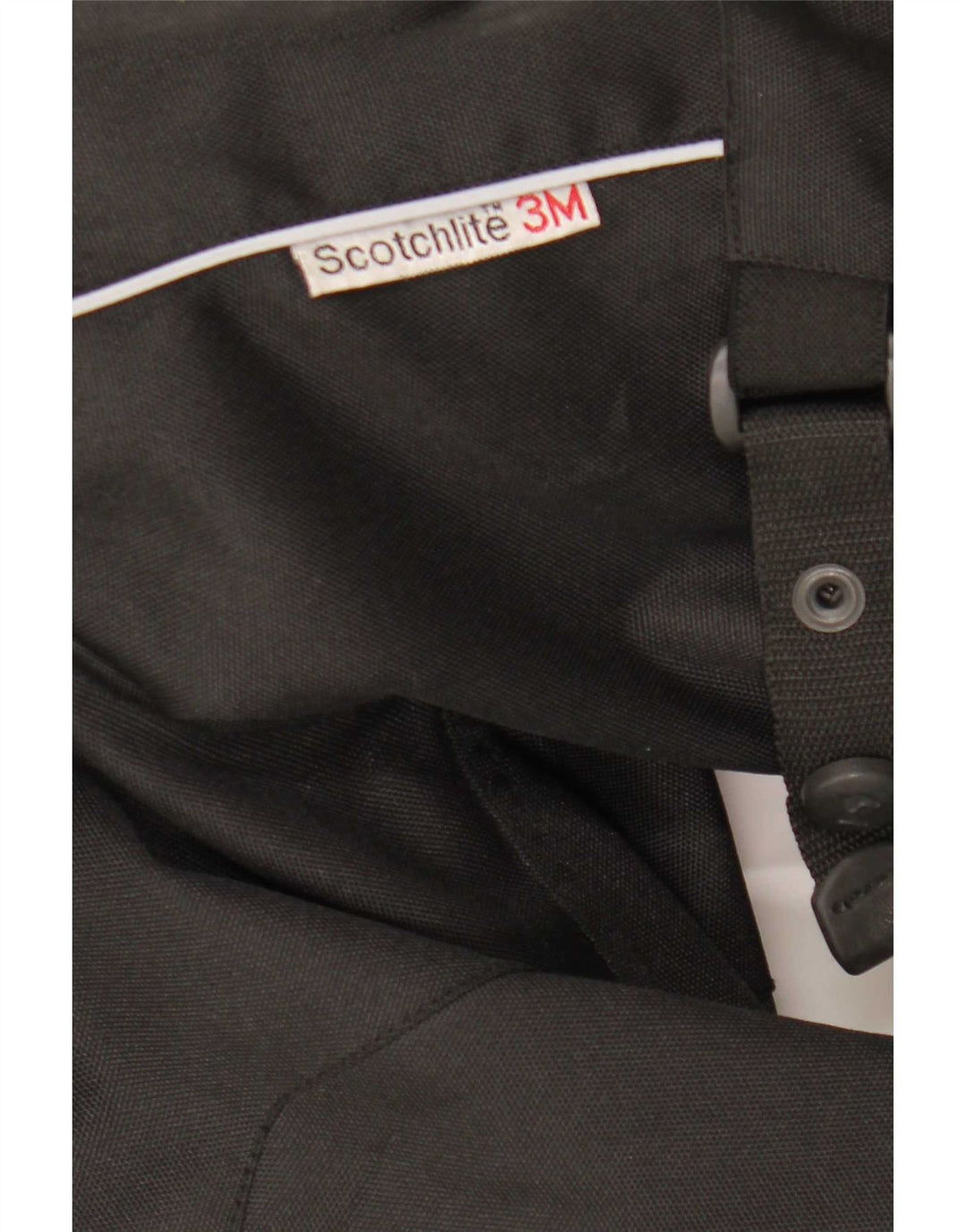 Scotchlite 3M muška trkačka jakna UK 42 XL crni poliester