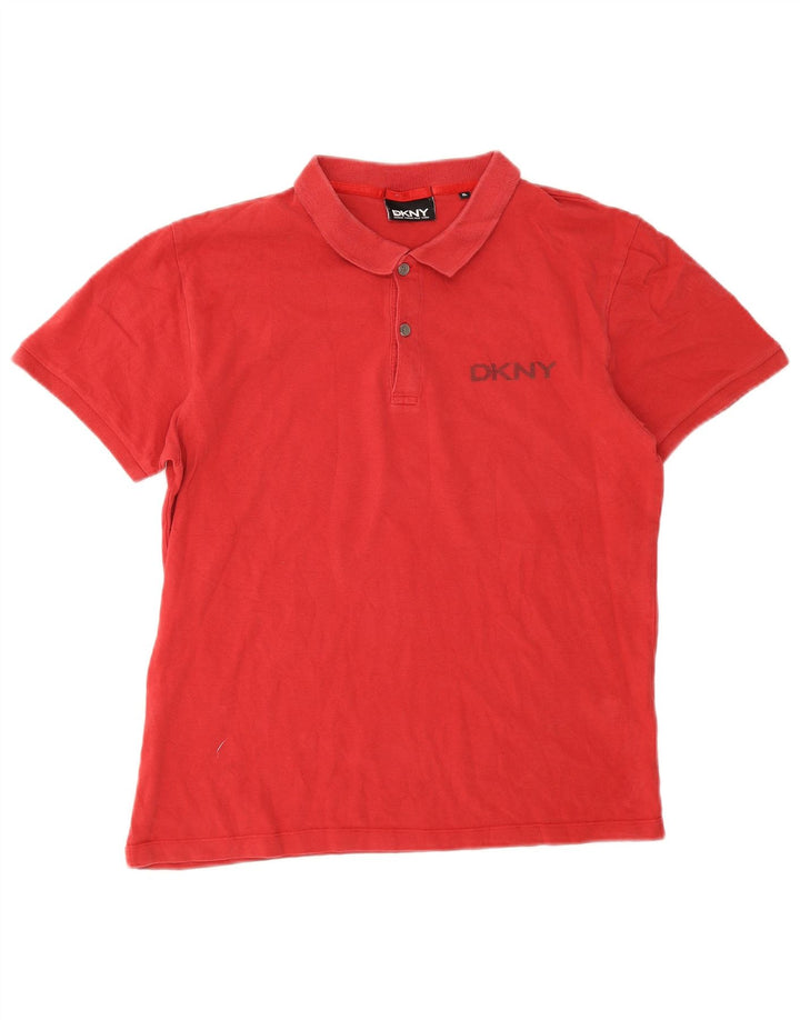 Dkny muška polo majica XL crveni pamuk