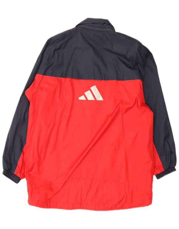 Adidas kišni ogrtač za dječake 15-16 godina mornarsko plave polikloridne boje