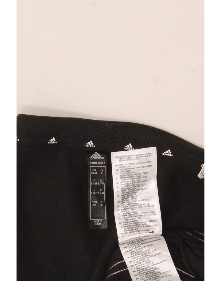 Adidas ženski džemper UK 8/10 mali crni poliester