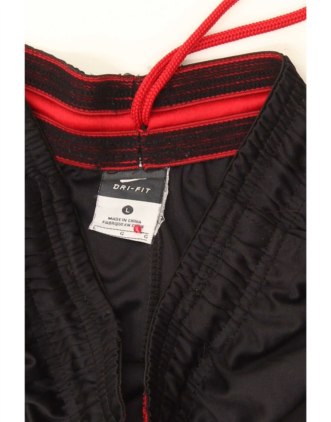 Nike muške kratke sportske hlače Dri Fit s velikim crnim prugama od poliestera