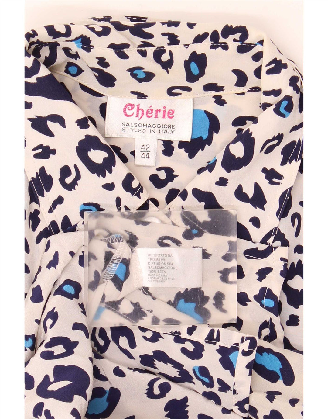 cherie Ženska košulja Bluza IT 42/44 Srednji šareni životinjski print