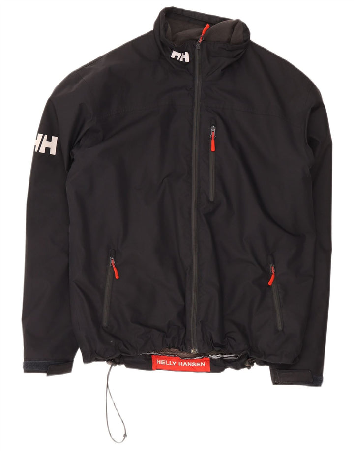 Helly Hansen muška grafička vjetrovka jakna UK 42 XL crni poliester