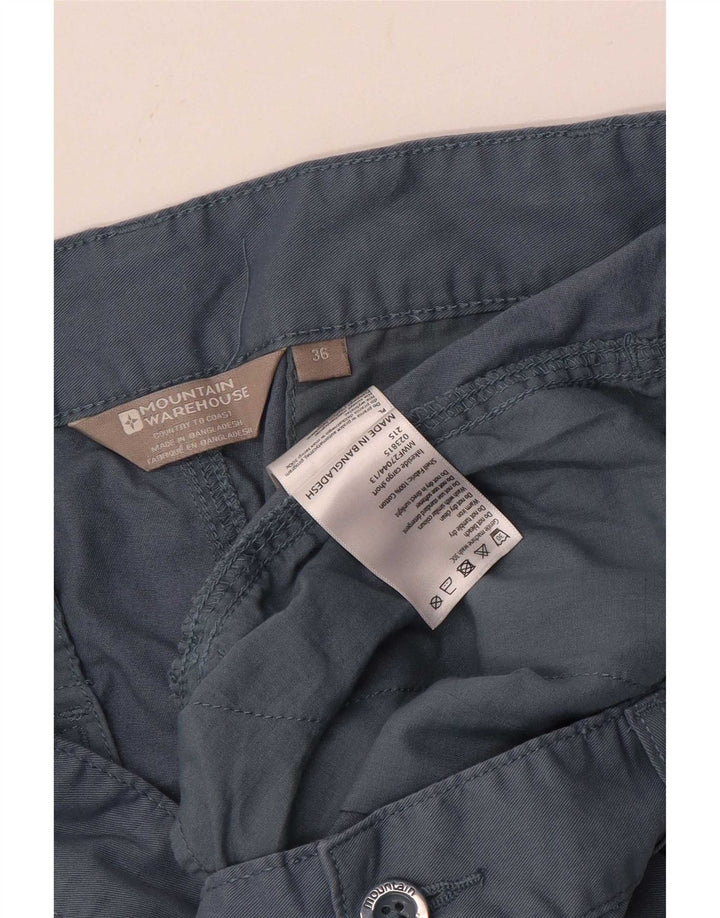 Mountain Warehouse Muške Cargo kratke hlače W36 Veliki plavi pamuk