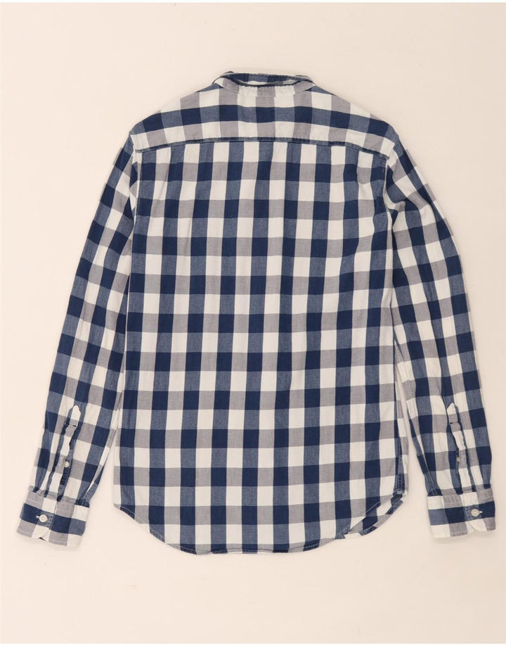 Levi's muška uska košulja, mala tamnoplava pamuk od ginghama