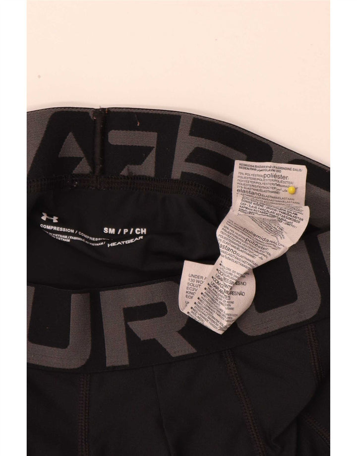 Under Armour, male crne sportske kratke hlače za biciklizam od poliestera