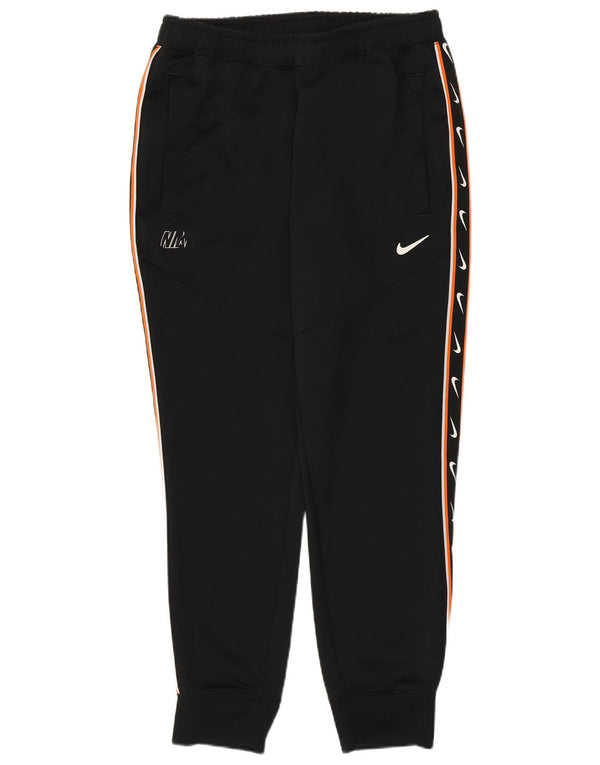 Nike Ženske grafičke trenirke Hlače Joggers UK 14 Srednji crni poliester