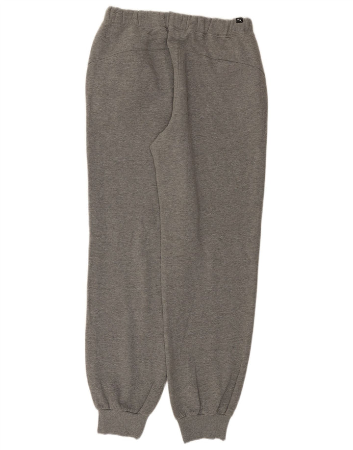 Puma muške trenirke s grafičkim motivima, srednje sive pamučne hlače