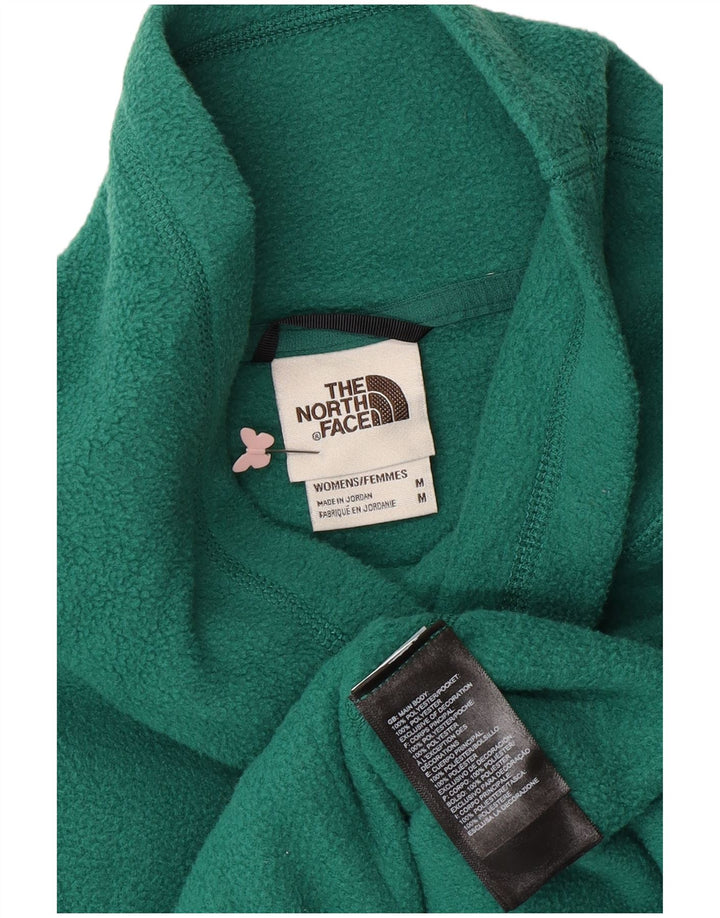 THE NORTH FACE Ženski džemper od flisa UK 14 Srednje zeleni poliester