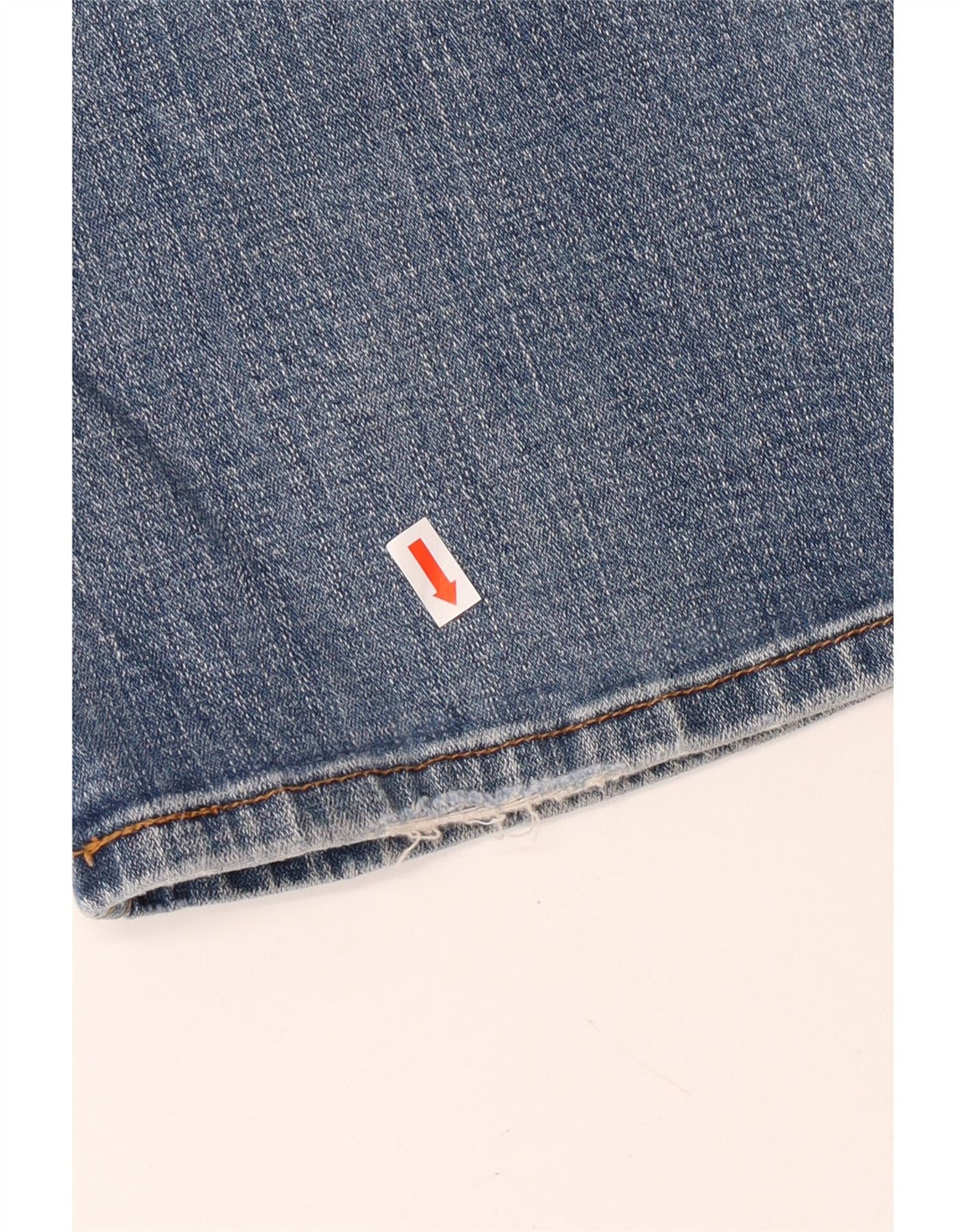 Levi's ženske 518 super niske traperice US 9 srednje W30 L31 plavi pamuk