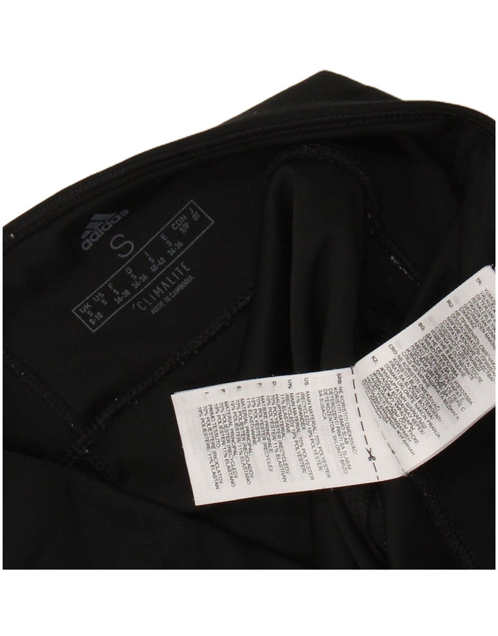 ADIDAS ženske tajice Climalite UK 8/10 male crne poliesterske