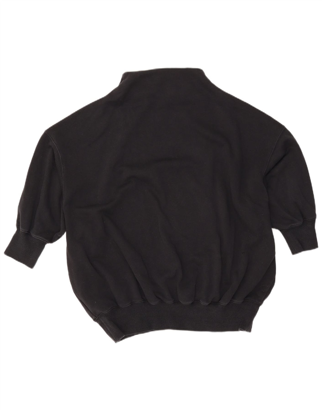 NIKE Ženska velika majica s 3/4 rukavima UK 10 Mala crna