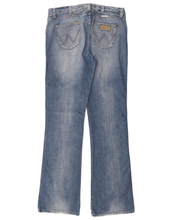 WRANGLER Ženske traperice Iris Bootcut W34 L34 Plavi pamuk
