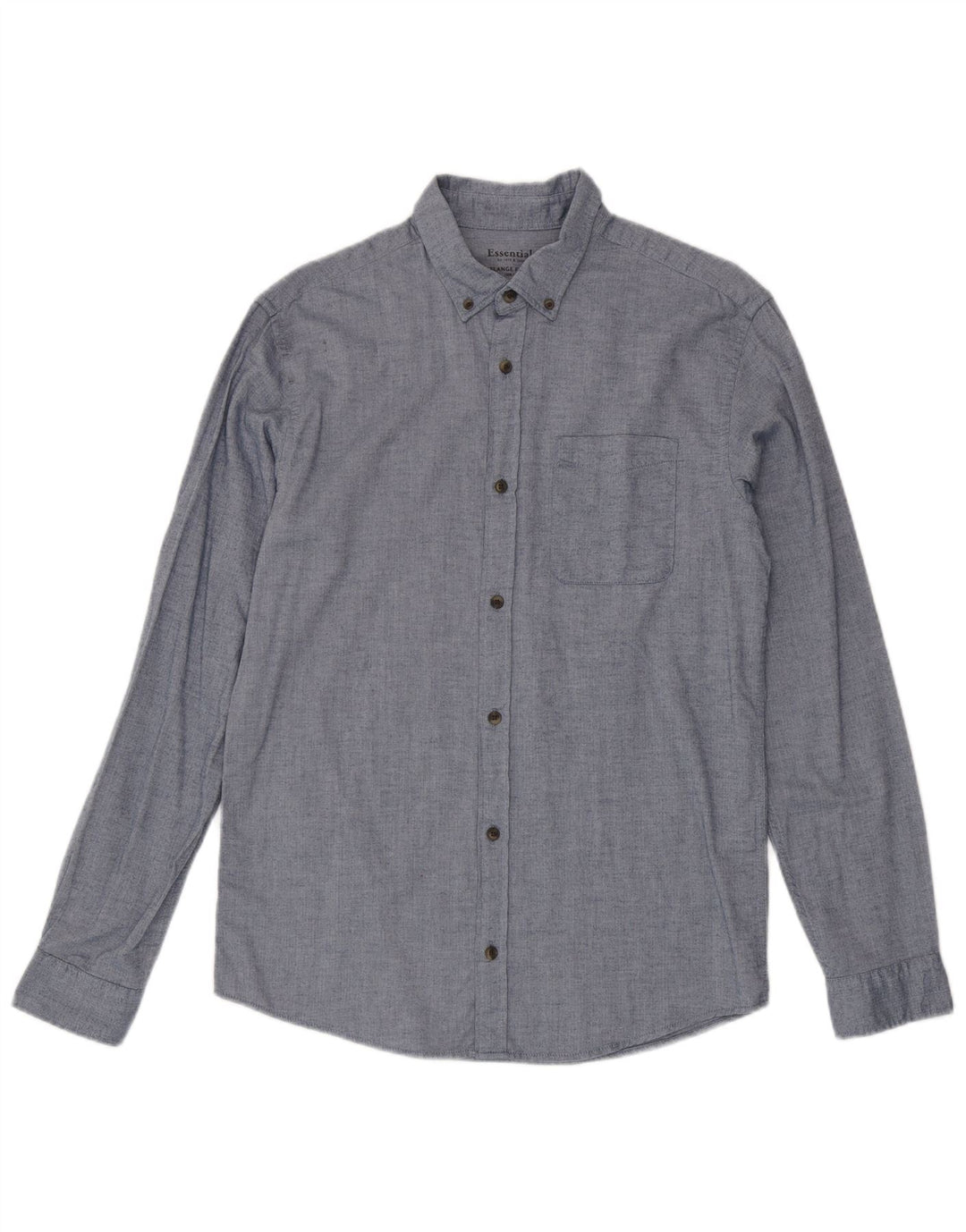 Jack & Jones muška flanelska košulja velika plava riblja kost od pamuka