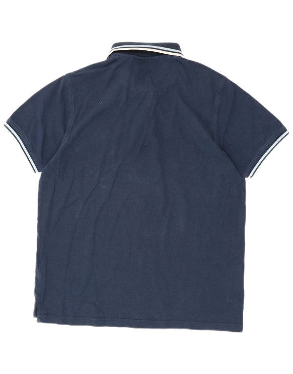 Pierre Cardin muška polo majica standardnog kroja, veliki tamnoplavi pamuk na pruge